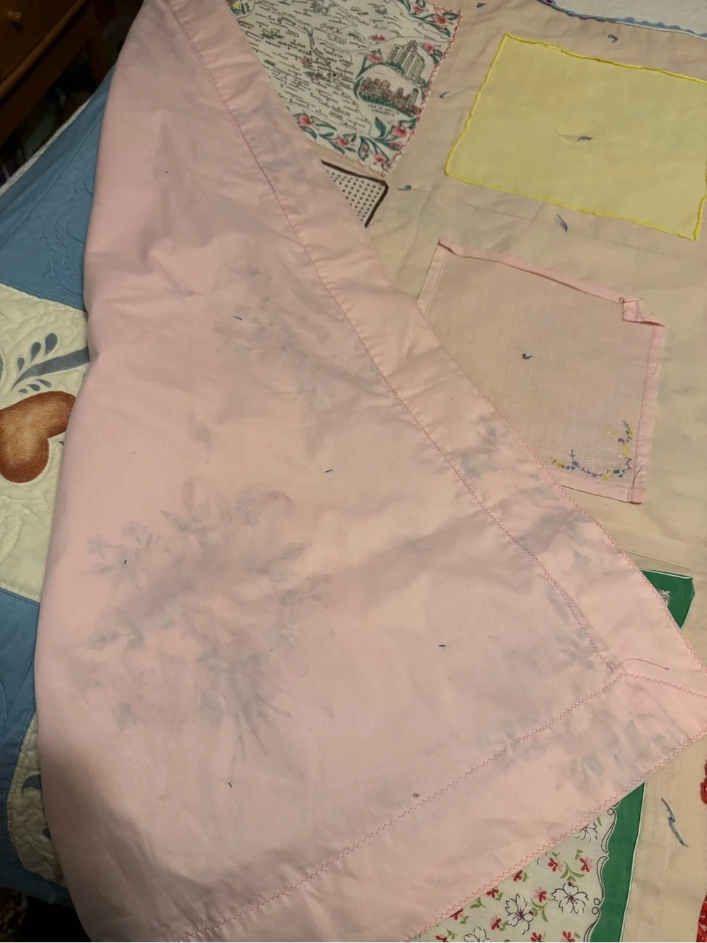 Handmade vintage handkerchief